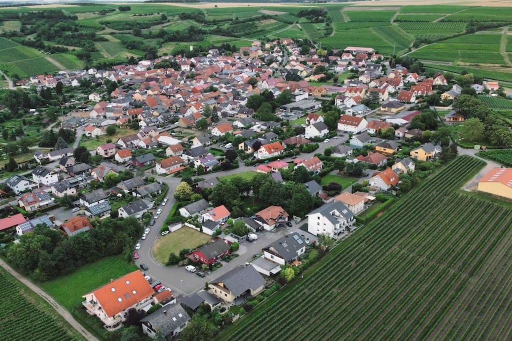 Apartment 100 Qm Im Weindorf - Balkon/Garage Aspisheim 外观 照片